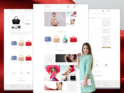 Aparelle eCommerce PSD Template cart clean clothing fashion masonry order tracking retail shop store stylish woocommerce