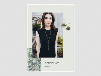 Collage inspired Brand Posters branding collage jewellery jewellery poster mood photography poster product product feature