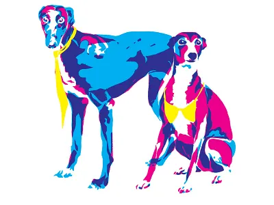 Business & Pleasure as business cute dogs greyhounds hell pleasure