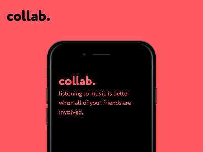 Project Collab apple music friends ios iphone music playlist queue sharing spotify ui ux