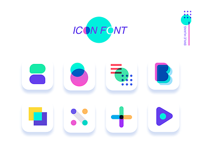 Icon Font design graphics icon