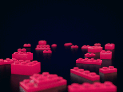 S Lego 3d animation lego render