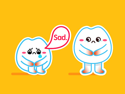 Sad teeth teeth