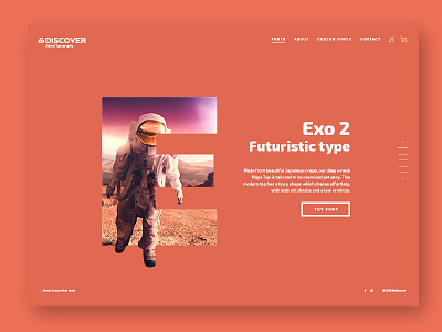 Ndiscover Landing page V2 fonts landing ndiscover