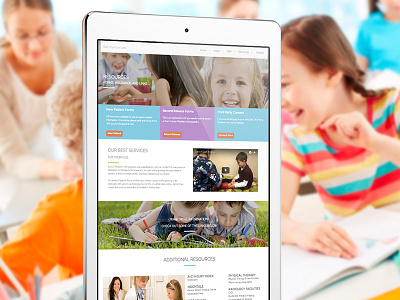 Web Design for Kids Fracture Care graphic design ui web design wordpress