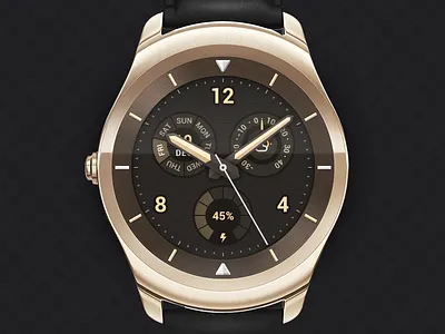 Watch face design for Ticwatch smart watch watch watch face