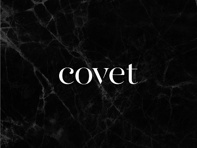 Covet Logo Concept branding fashion logo stencil