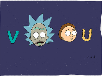 Vudu Doodles 4 doodles movies rick and morty vudu