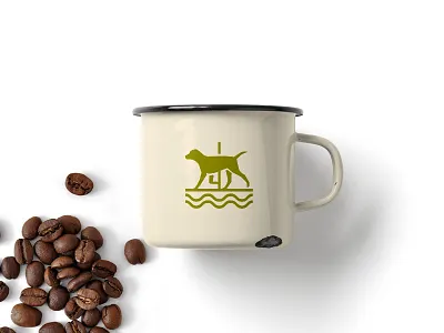 Farm mark 2 badge dog icon identity logo mark type