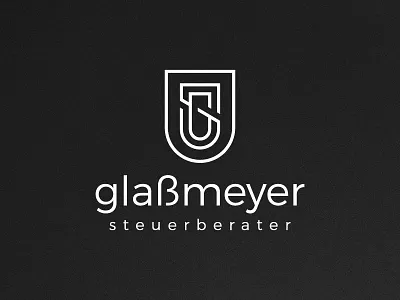 GS g gs law lawyer logo minimal minimalist shield