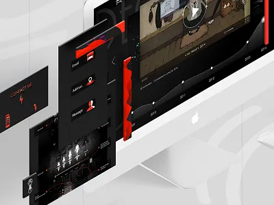 Personal website UI ui website