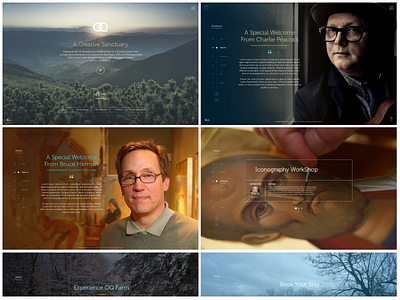 OQ Farm - Creative Sanctuary branding graphic design logo design web design
