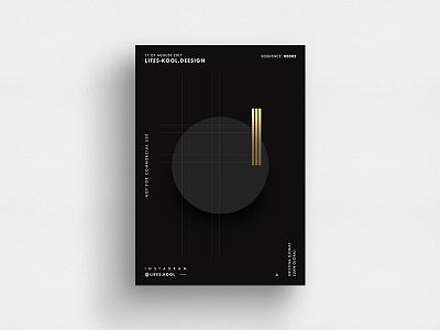 Eclipse abstract art daily gradient graphic poster postereveryday riangle