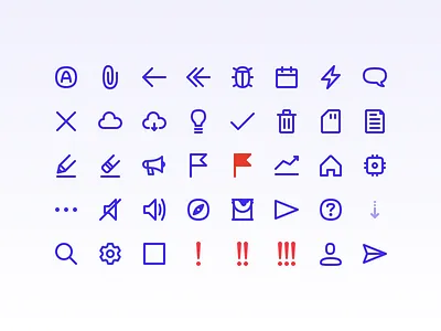 Operam Icons icon icon design icon family