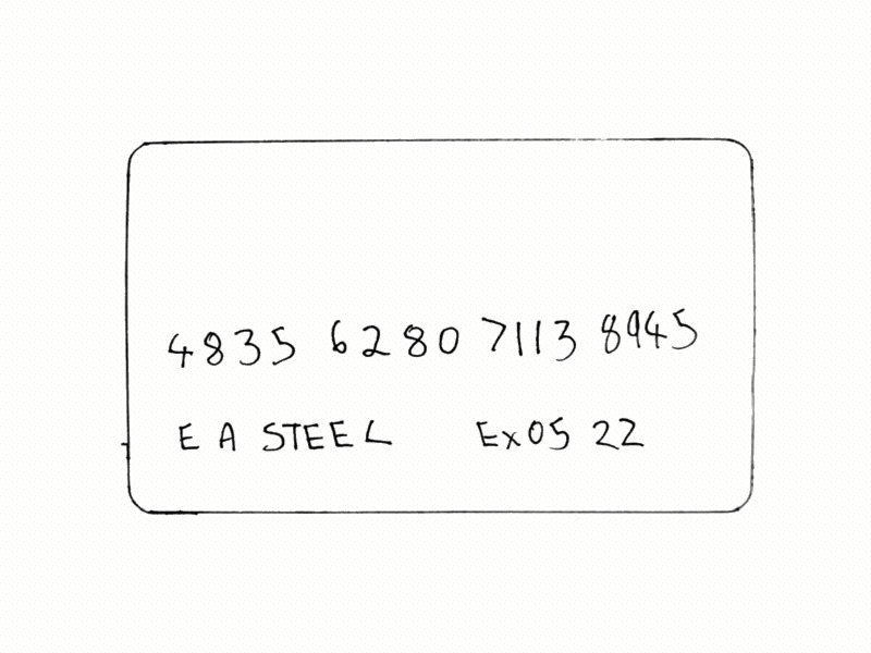 Day 4 - Paper and Card 100 days 100 days of ui animation credit card interaction payment transition ui ui challenge