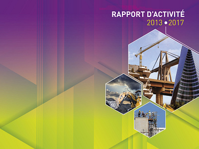 Print cover for an activity report layout printcover