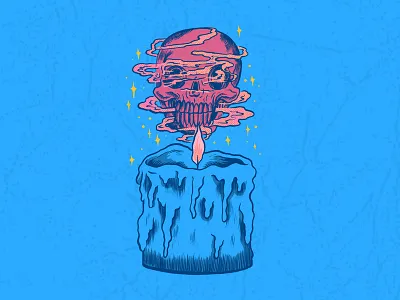 Apparition art autumn candle cotume drawing ghost halloween illustration spooky type typography weenzine