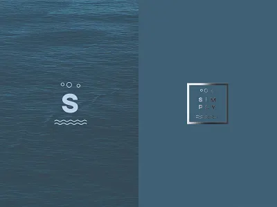 Simply Water branding water wip