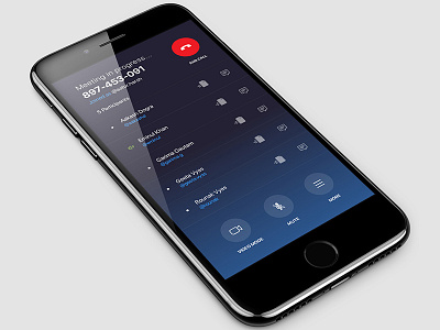 Meeting App ios meeting app ui ux