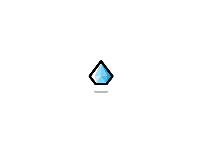 Diamond brand design diamond dribbble flat graphic illustrator logo luxury minimal shiny