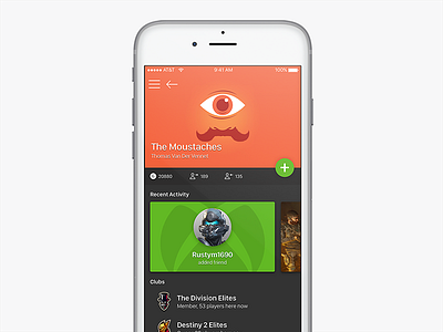 #dailyUI 006 - User Profile challenge daily daily ui design mobile mockup profile ui user ux xbox