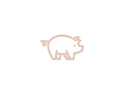 Oink oink Oink icon pig pink vector