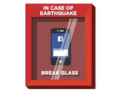 Priorities case design earthquake emergency facebook in media of social status