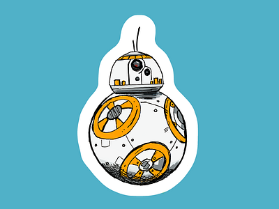 BB8 for Chatbot presentation chatbot illustration robot