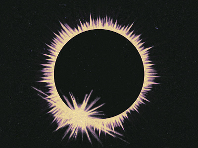 Solar Eclipse 2017 eclipse graphic illustration light moon space sun texture