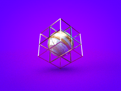 Jupiter 3d cage cinema 4d gif gold jupiter planet space