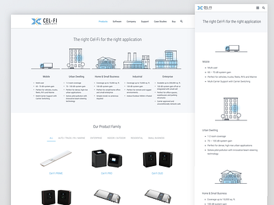 Cel-Fi Products v2 booster cel fi illustration page product signal web