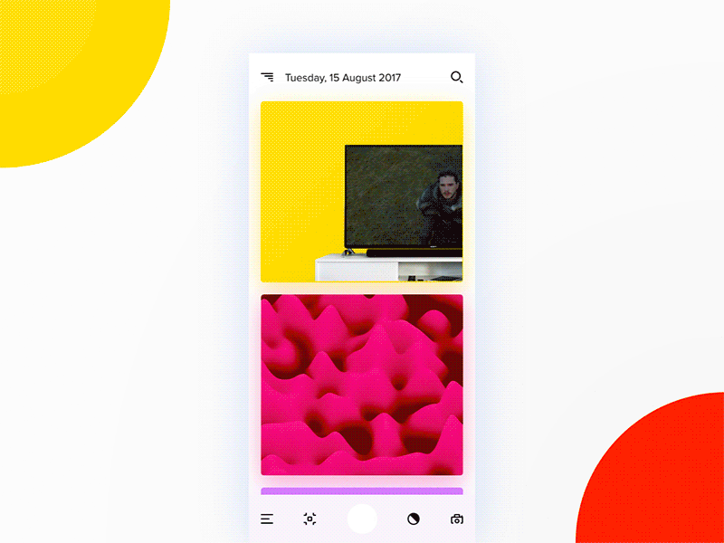 Drag & Drop Playground ae c4d drag drop email gif home ios phone8 principle ui ux