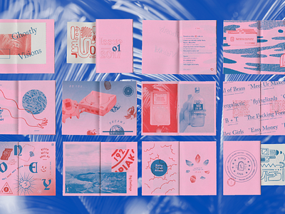 M O N E Y II dallas ghostly money print self published send help sneak peek visions zine