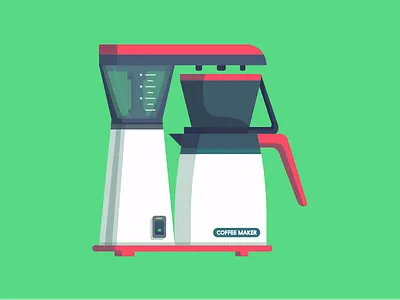 Coffee Maker coffee coffee maker ice caramel macchiato illustration