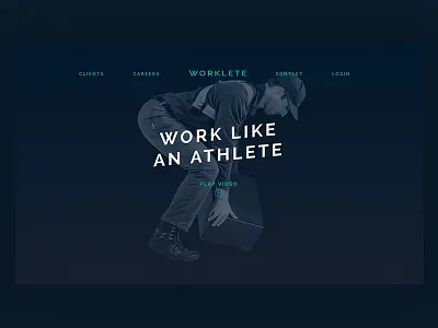 Worklete Homepage Header header homepage navigation