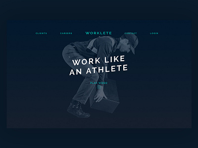 Worklete Homepage Header header homepage navigation