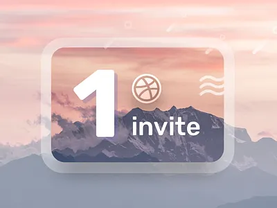 Dribbble Invite baheti design designer dribbble gaurav invite modern new sketch splash ui visual