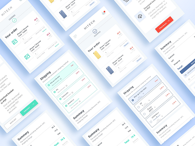 Shopping Cart | Wireframe basket cart ecommerce minimal shopping ux wireframe