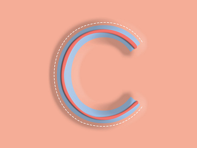 36 Days of Type_C 36days c 36daysoftype alphabet c illustration letter type typography