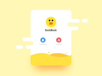 DuckBuck card ui