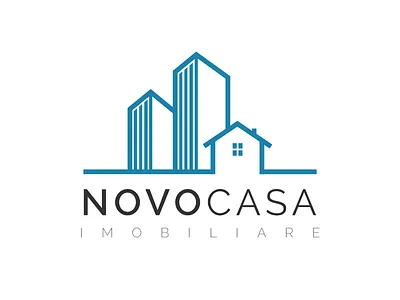 NovoCasa Imobiliare estate logo real
