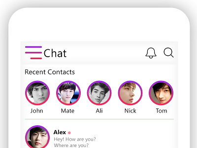 Chat Interaction chat interaction ui