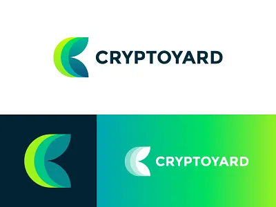 Cryptoyard logo | Crypto exchange and investment platform banking money multipling blockchain finance growing branding identity coins c monogram logo coin money crypto cryptocurrency exchange trade icon mark brand leaf green trending multiply digital platform yard power transparent growth technology bitcoin bank trading finance finacial