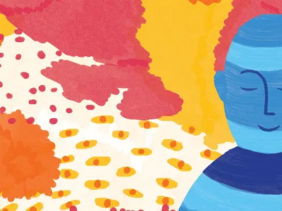 How to be a better Organiser conceptual editorial editorial illustration how to be a better illustration magazine organiser pattern scientific american sofia sita