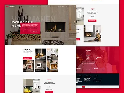 Van Manen Design Concept augmented reality concept debut material photoshop site ui web design