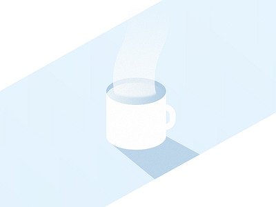 Just a cup coffee experimentation illustration monday