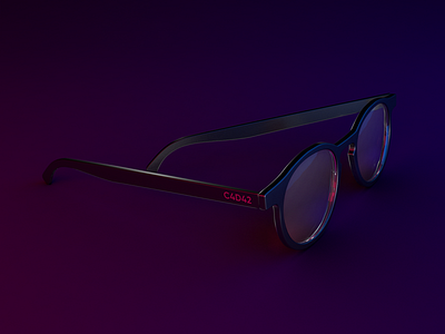 Glasses 3d c4d cinema4d glasses render