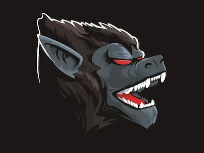 Oozaru Vector Illustration ape dragonballz graphics illustration oozaru vector