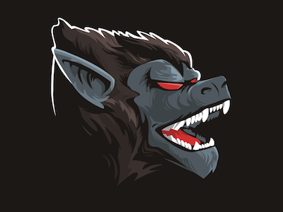 Oozaru Vector Illustration ape dragonballz graphics illustration oozaru vector