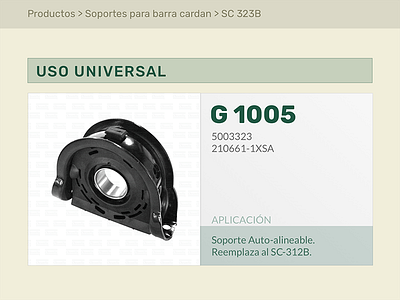 Single Item 012 autopart dailyui e commerce product single item